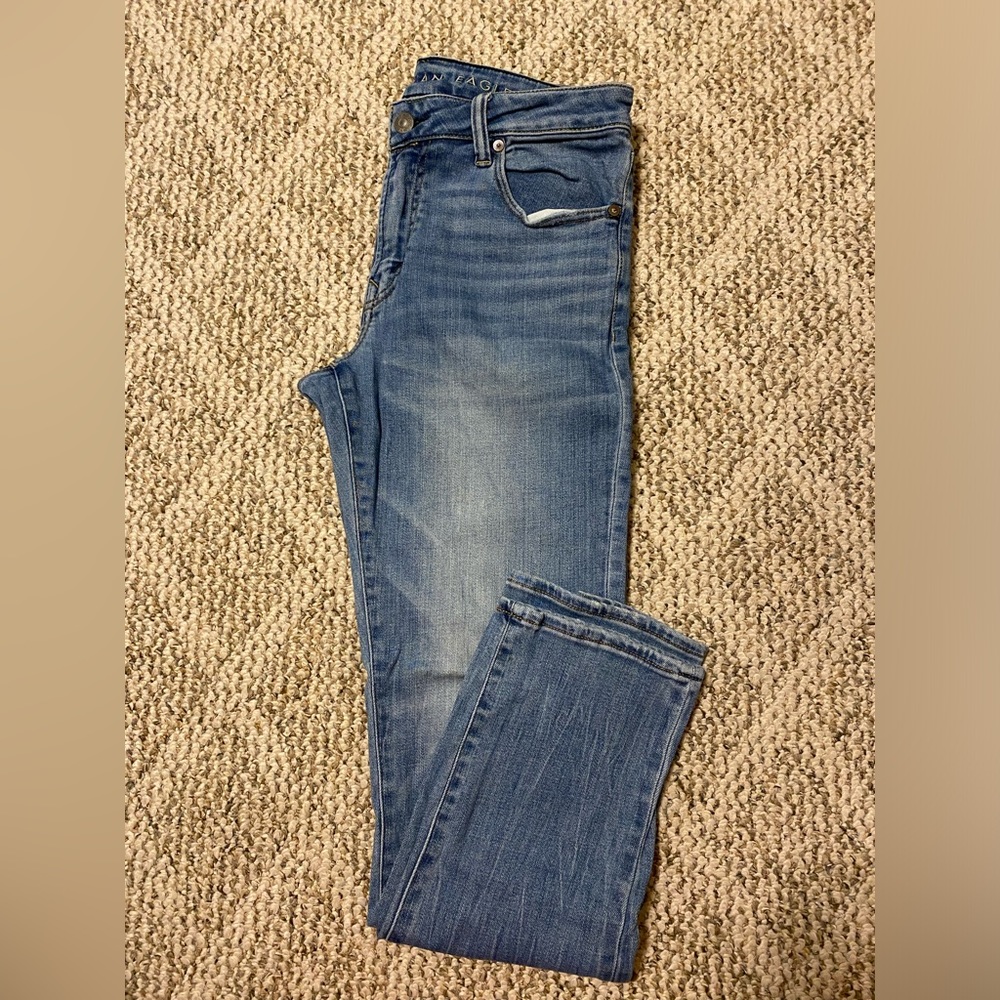 Men’s American Eagle next level airflex+ straight leg jeans